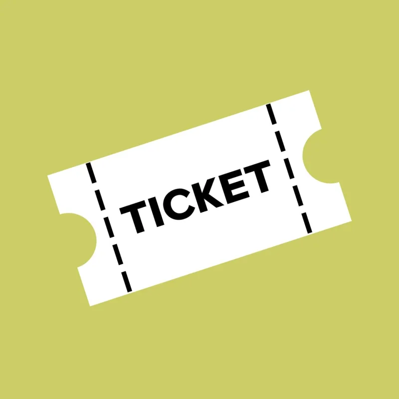 Ticket Coupon Cinema Stickdatei – Musik