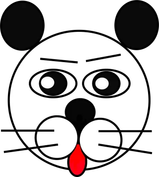 Bear Cartoon bear Cute bear Stickdatei