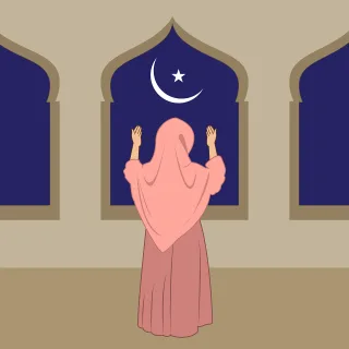 Islam Muslim Prayer Stickdatei