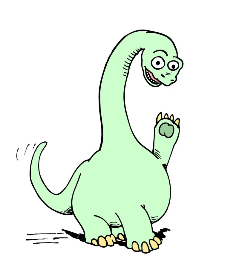 Dinosaur Monster Prehistory Stickdatei – Kinder
