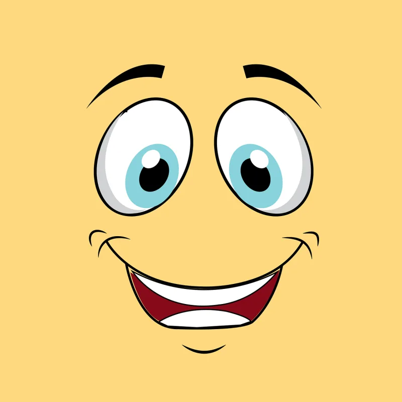 Bee Face Smile Stickdatei – Tiere