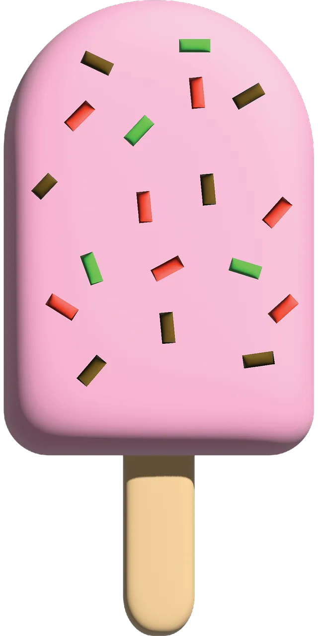 Ice cream cone Summer Dessert Stickdatei – Essen & Trinken