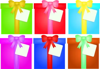 Gift box Gift Happy birthday Stickdatei