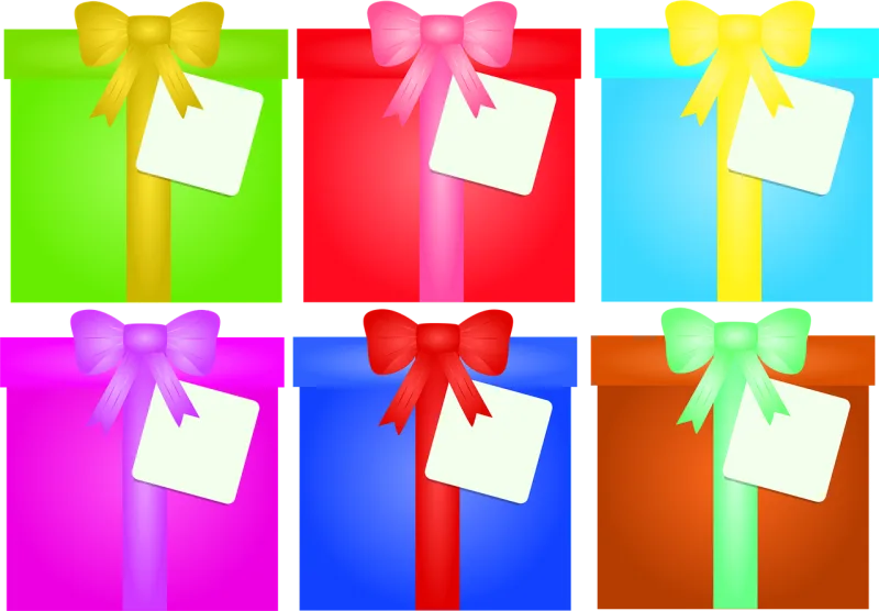 Gift box Gift Happy birthday Stickdatei – Weihnachten