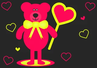 Teddy bear Stuffed toy Cartoon bear Stickdatei – Kinder