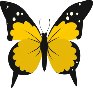 Brush footed butterfly Nature Butterfly Stickdatei