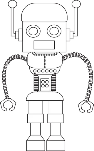 Electronics Humanoid robot Fictional character Stickdatei