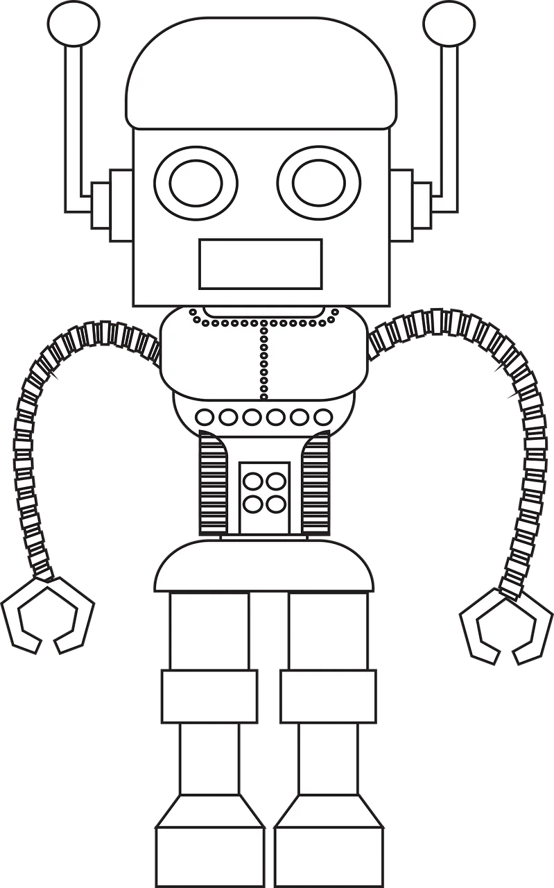 Electronics Humanoid robot Fictional character Stickdatei – Kinder