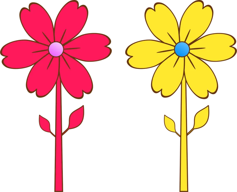Flowers Plant Nature Stickdatei – Blumen