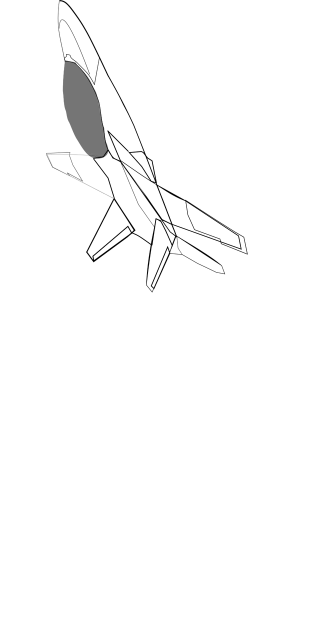 Aircraft Flight Jet Stickdatei