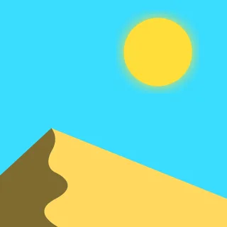 Desert Day Nature Stickdatei – Natur