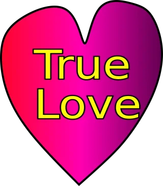 True love Heart Love Stickdatei – Herzen & Liebe