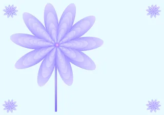 Flower Nature Background Stickdatei – Blumen