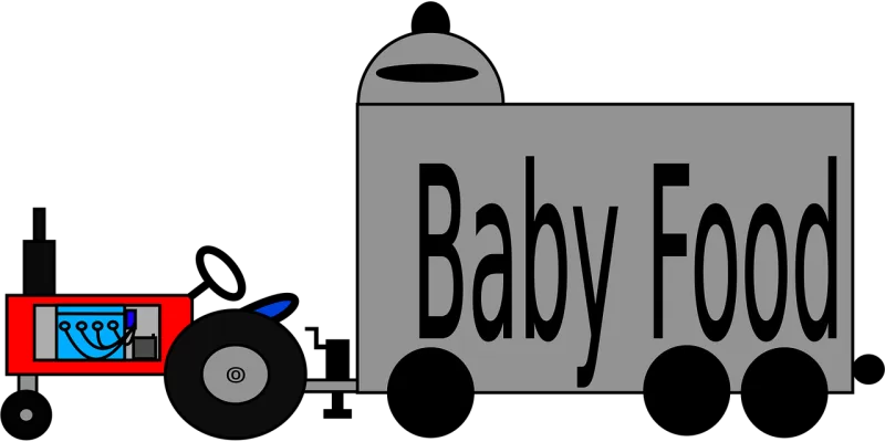 Supply chain Ship Baby food Stickdatei – Fahrzeuge