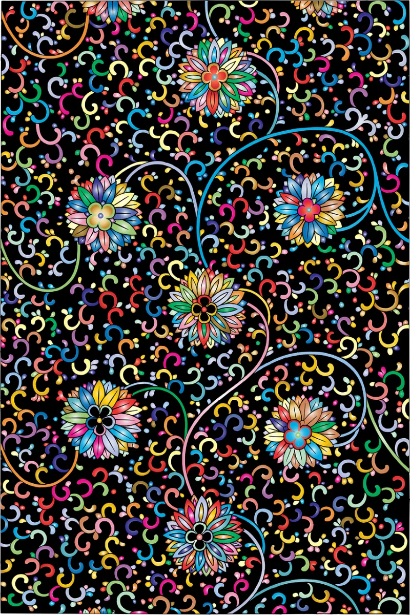 Flowers Beautiful flowers Floral Stickdatei – Blumen