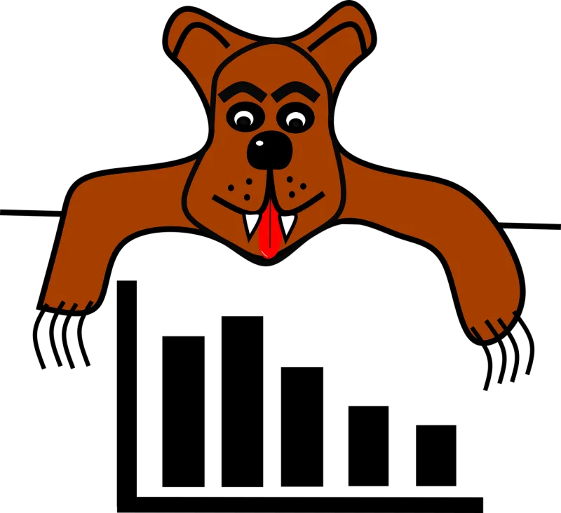 Stock market Dow Nasdaq Stickdatei – Tiere