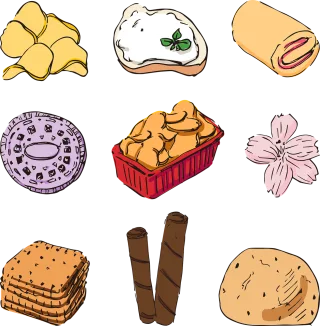 Food Snack Bread Stickdatei