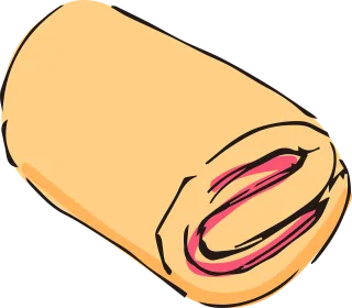 Cake Doodle Sketch Stickdatei