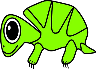 Turtle Reptile Nature Stickdatei