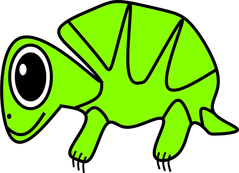 Turtle Reptile Nature Stickdatei – Tiere