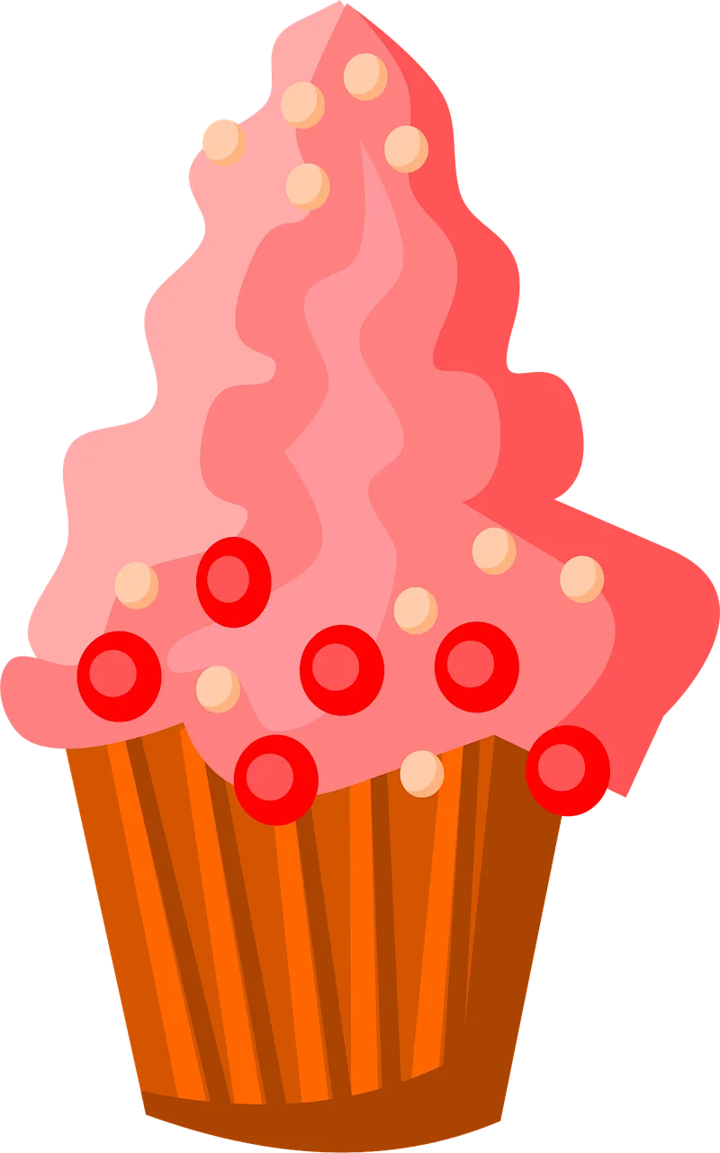 Dessert Cupcake Frosting Stickdatei – Kinder