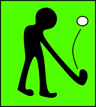 Golf Pga Fairway Stickdatei