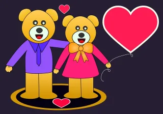 Teddy bear Drawing Design Stickdatei