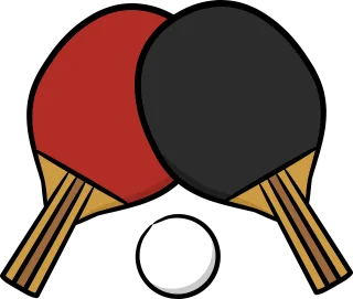 Table tennis Ping-pong Sports Stickdatei