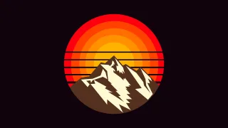 Sun Night sky Sunset Stickdatei