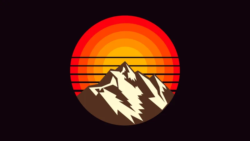 Sun Night sky Sunset Stickdatei – Natur