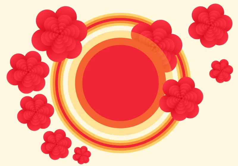 Flower background Flowers Flower wallpaper Stickdatei – Blumen