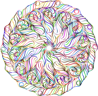 Mandala Pattern Background Stickdatei
