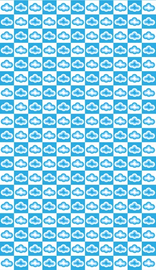 Pattern Design Blue Stickdatei