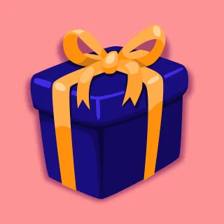 Gift Box Present Stickdatei