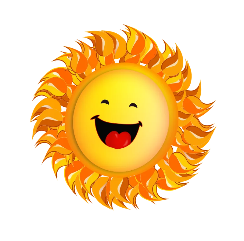Sun Sunbeams Shine Stickdatei – Natur