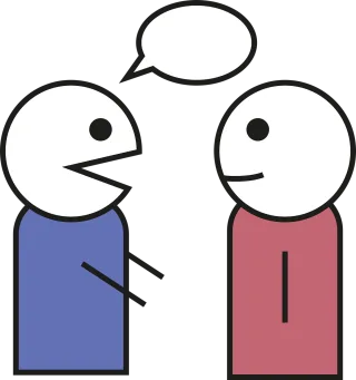 Talk Balloon Conversation Stickdatei