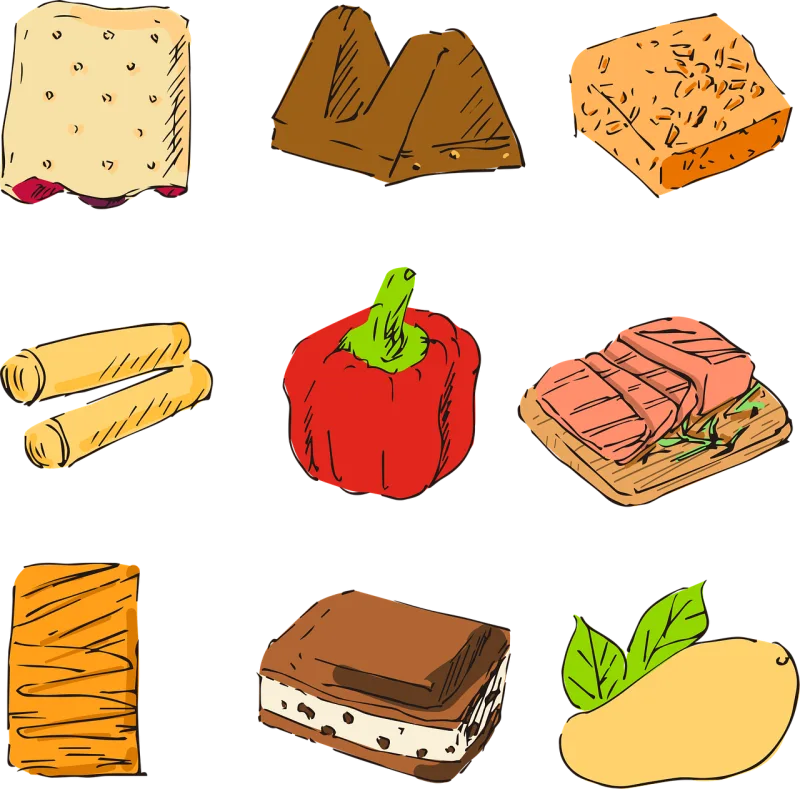 Chocolate Ham Steak Stickdatei – Essen & Trinken