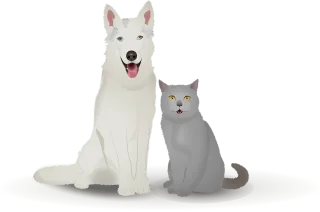 Mascot Dog Cat Stickdatei