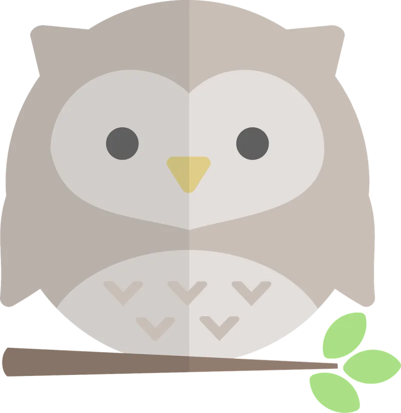 Owl Bird Nature Stickdatei – Tiere