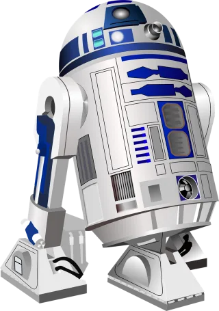 R2-d2 Robot Star wars Stickdatei