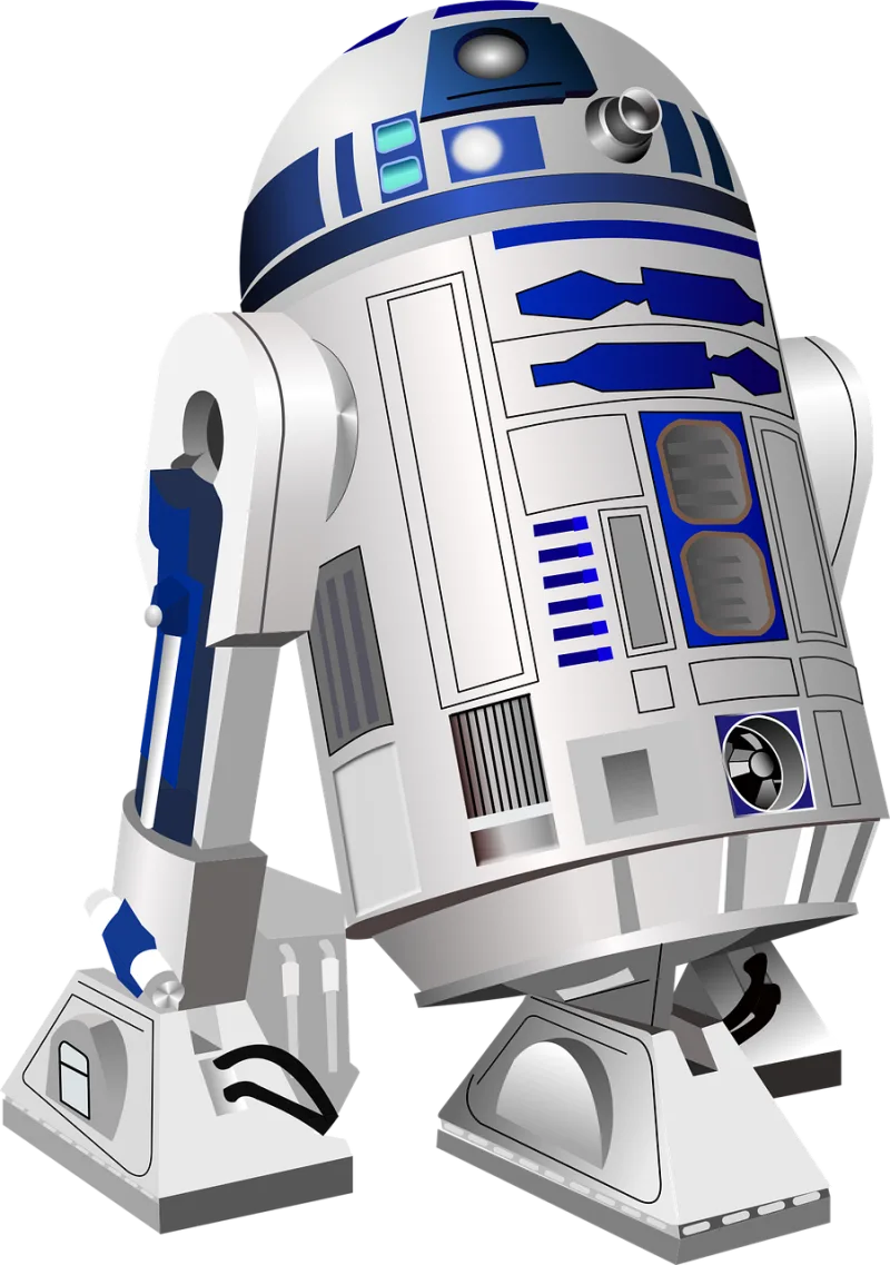 R2-d2 Robot Star wars Stickdatei – Kinder