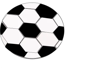 Ball Football Drawing Stickdatei