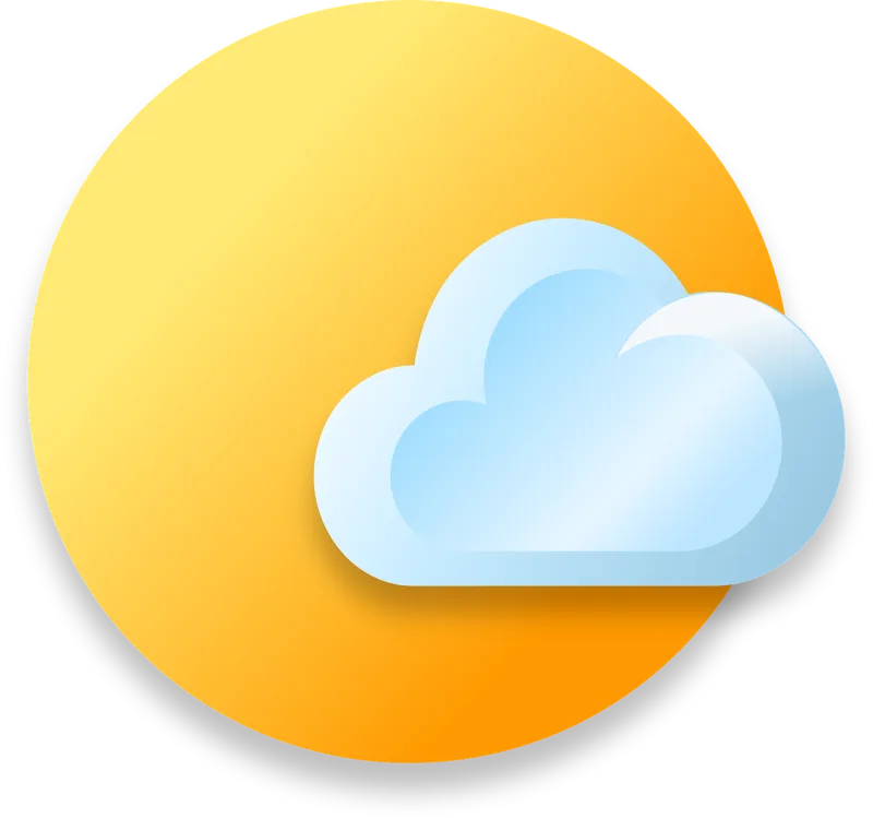 Weather Nature Sun Stickdatei – Natur