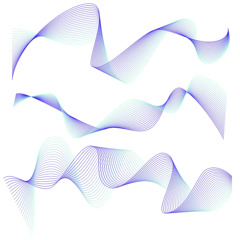 Abstract Art Design Stickdatei – Natur