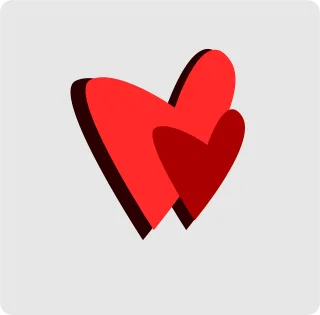 Love Icon App icon Stickdatei