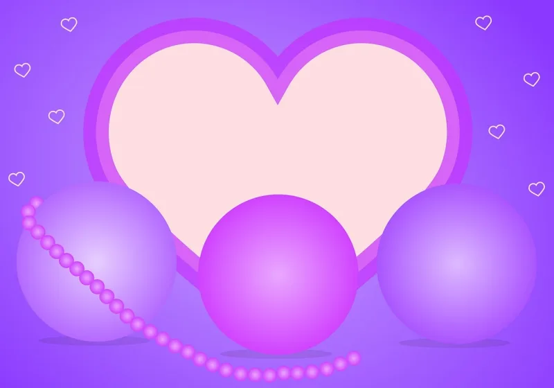 Hearts Romantic Pearls Stickdatei – Herzen & Liebe