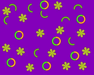 Background Pattern Floral Stickdatei