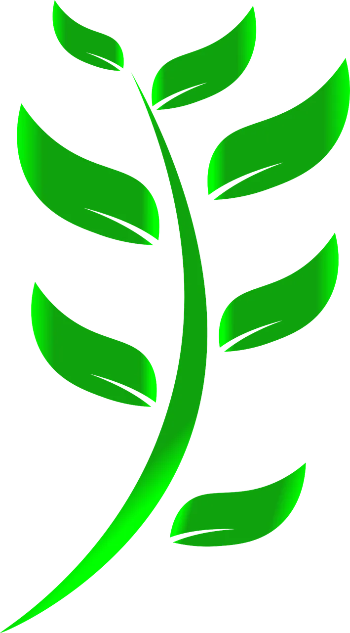 Leaf Green Eco-friendly Stickdatei – Natur