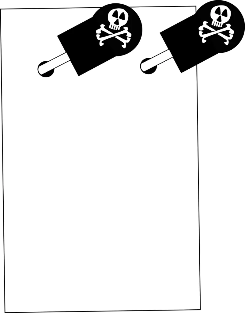 Pushpin Note Pen Stickdatei – Musik