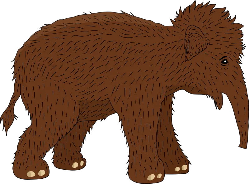 Baby Mammoth Extinct Stickdatei – Essen & Trinken
